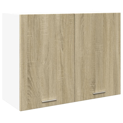 vidaXL Hanging Cabinet Lyon Sonoma Oak 80x31x60 cm Engineered Wood