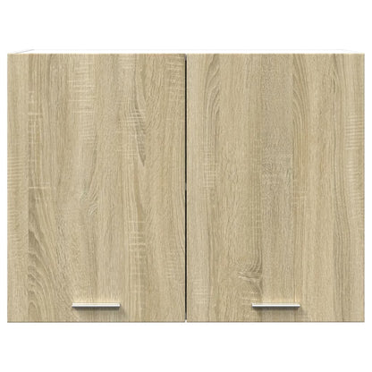 vidaXL Hanging Cabinet Lyon Sonoma Oak 80x31x60 cm Engineered Wood