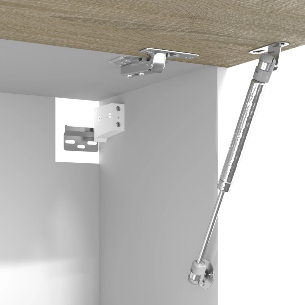 vidaXL Hanging Cabinet "Lyon" Sonoma Oak 60x31x40 cm Engineered Wood