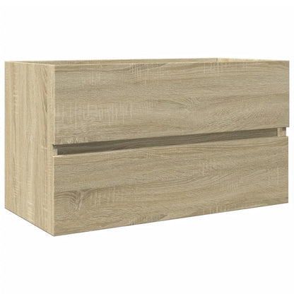 vidaXL Sink Cabinet | Sonoma oak | Engineered wood | Medium | Sink Cabinet