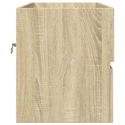 vidaXL Sink Cabinet | Sonoma oak | Engineered wood | Medium | Sink Cabinet