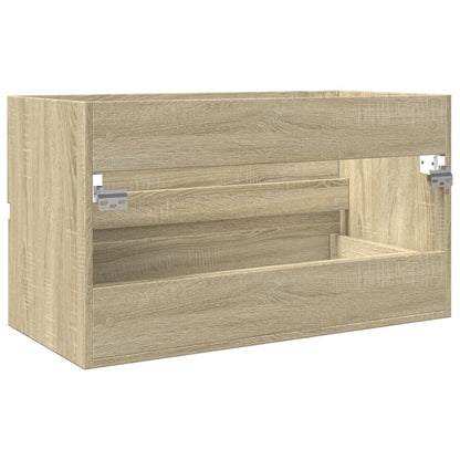 vidaXL Sink Cabinet | Sonoma oak | Engineered wood | Medium | Sink Cabinet