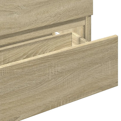 vidaXL Sink Cabinet | Sonoma oak | Engineered wood | Medium | Sink Cabinet