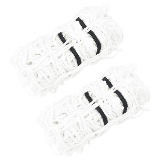vidaXL Hay Nets 2 pcs Round White 75x50 cm PP