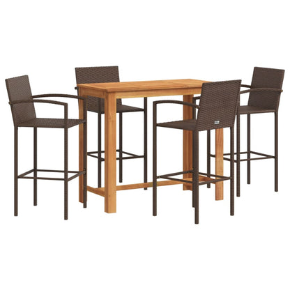 vidaXL Garden Bar Set | Brown