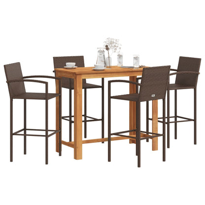 vidaXL Garden Bar Set | Brown
