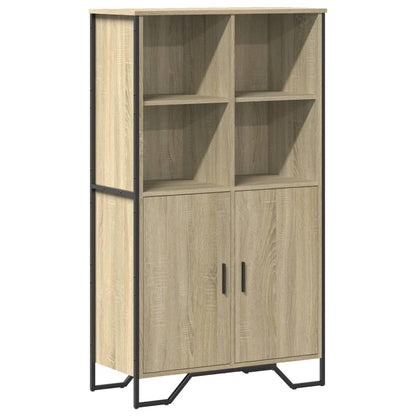 vidaXL Highboard Sonoma Oak 79,5x35,5x137,5 cm Engineered Wood