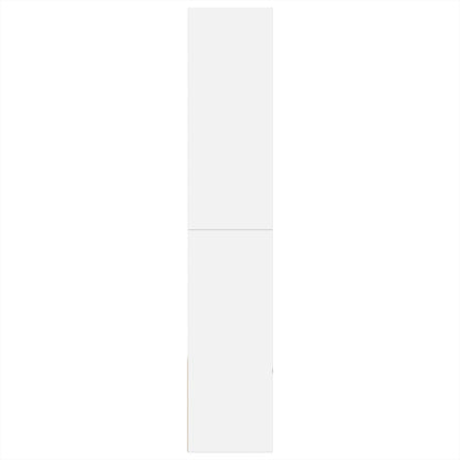 vidaXL Bookcase White 100x36x189 cm Engineered Wood