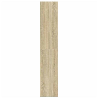 vidaXL Bookcase Sonoma Oak 100x36x189 cm Engineered Wood