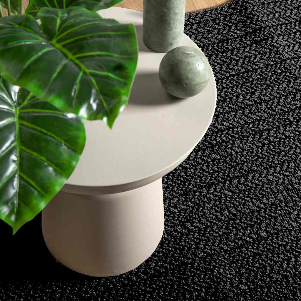 vidaXL Rug ZIZUR Anthracite 200x290 cm Jute Look Indoor and Outdoor