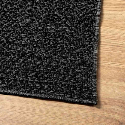 vidaXL Rug ZIZUR Anthracite 200x290 cm Jute Look Indoor and Outdoor