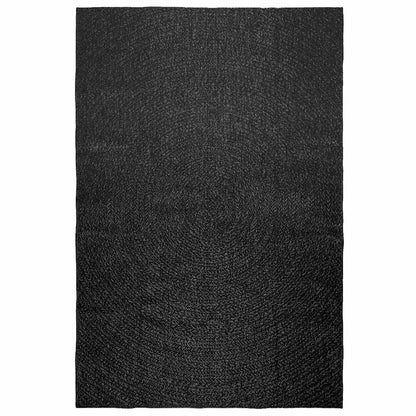 vidaXL Rug ZIZUR Anthracite 160x230 cm Jute Look Indoor and Outdoor