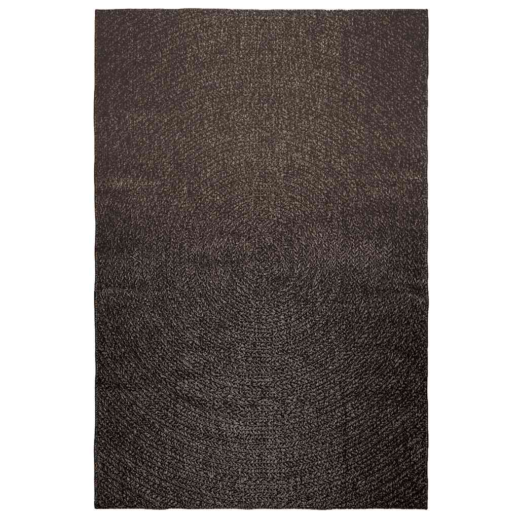 vidaXL Rug ZIZUR Anthracite 160x230 cm Jute Look Indoor and Outdoor