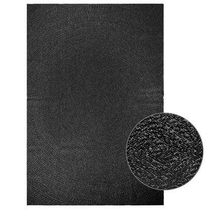 vidaXL Rug ZIZUR Anthracite 200x290 cm Jute Look Indoor and Outdoor