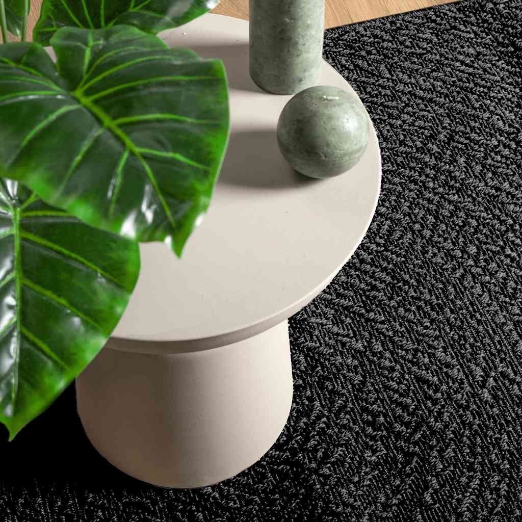 vidaXL Rug ZIZUR Anthracite 200x290 cm Jute Look Indoor and Outdoor