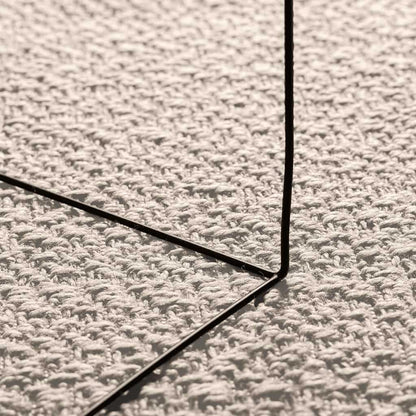 vidaXL Rug ZIZUR Cream 80x200 cm Jute Look Indoor and Outdoor