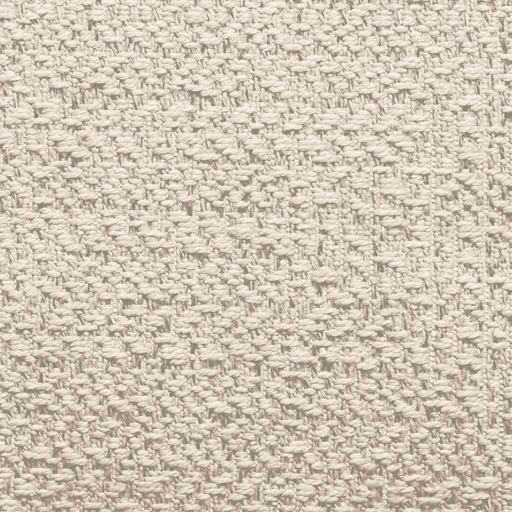 vidaXL Rug ZIZUR Cream 200x200 cm Jute Look Indoor and Outdoor