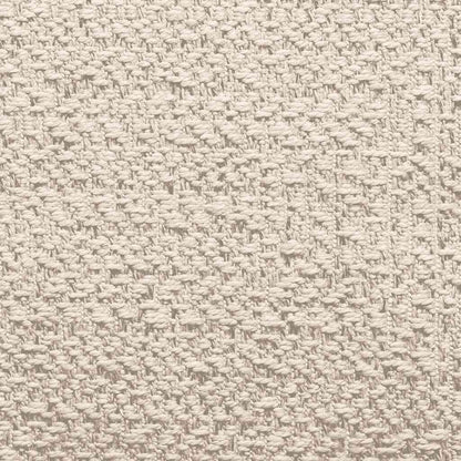 vidaXL Rug ZIZUR Cream 200x200 cm Jute Look Indoor and Outdoor