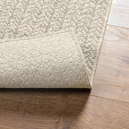 vidaXL Rug ZIZUR Cream 200x200 cm Jute Look Indoor and Outdoor