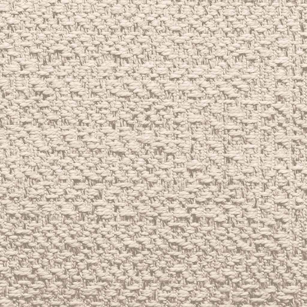 vidaXL Rug ZIZUR Cream 240x240 cm Jute Look Indoor and Outdoor