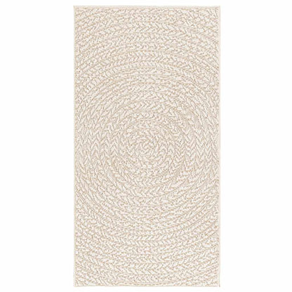 vidaXL Rug ZIZUR Cream 60x110 cm Jute Look Indoor and Outdoor