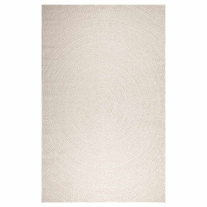 vidaXL Rug ZIZUR Cream 200x290 cm Jute Look Indoor and Outdoor