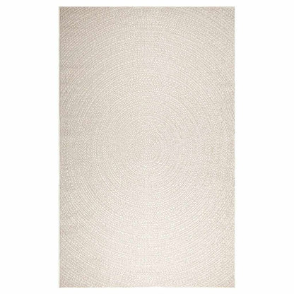 vidaXL Rug ZIZUR Cream 200x290 cm Jute Look Indoor and Outdoor