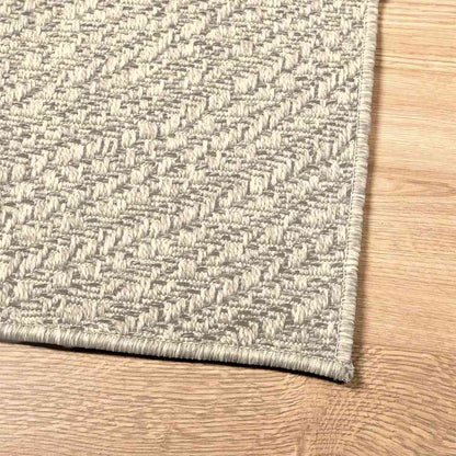 vidaXL Rug ZIZUR Cream 200x290 cm Jute Look Indoor and Outdoor
