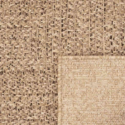 vidaXL Rug ZIZUR Beige 60x110 cm Jute Look Indoor and Outdoor