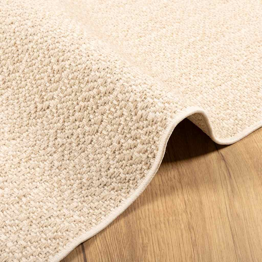 vidaXL Rug ZIZUR Beige 80x150 cm Jute Look Indoor and Outdoor