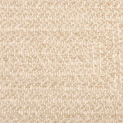 vidaXL Rug ZIZUR Beige 140x200 cm Jute Look Indoor and Outdoor