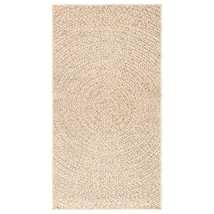 vidaXL Rug ZIZUR Beige 60x110 cm Jute Look Indoor and Outdoor