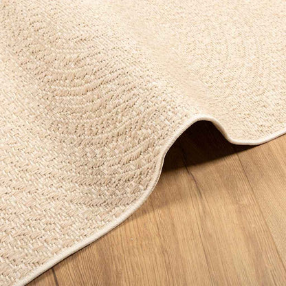 vidaXL Rug ZIZUR Beige 60x110 cm Jute Look Indoor and Outdoor