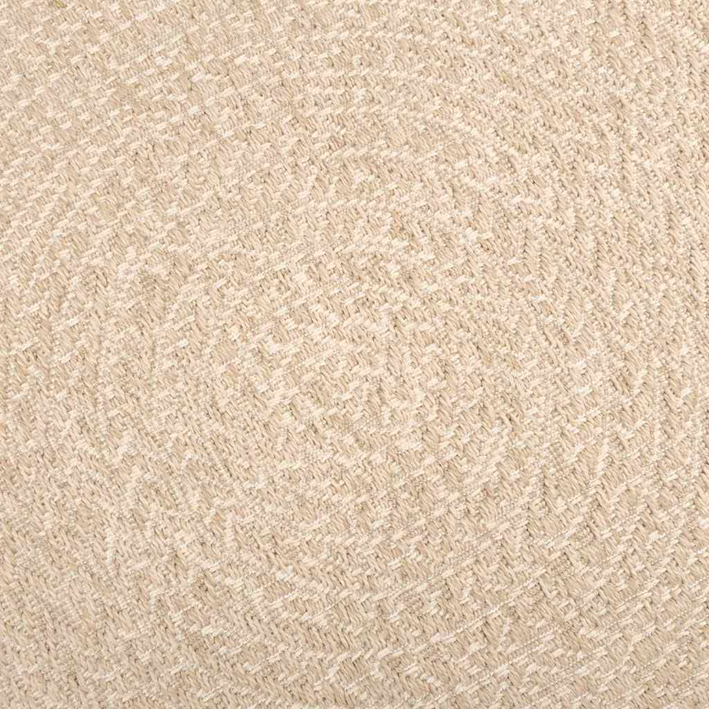 vidaXL Rug ZIZUR Beige 60x110 cm Jute Look Indoor and Outdoor