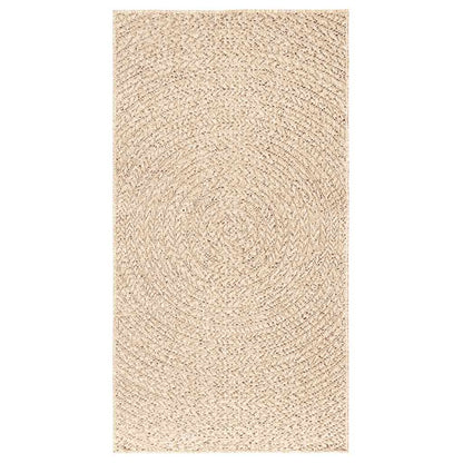 vidaXL Rug ZIZUR Beige 80x150 cm Jute Look Indoor and Outdoor