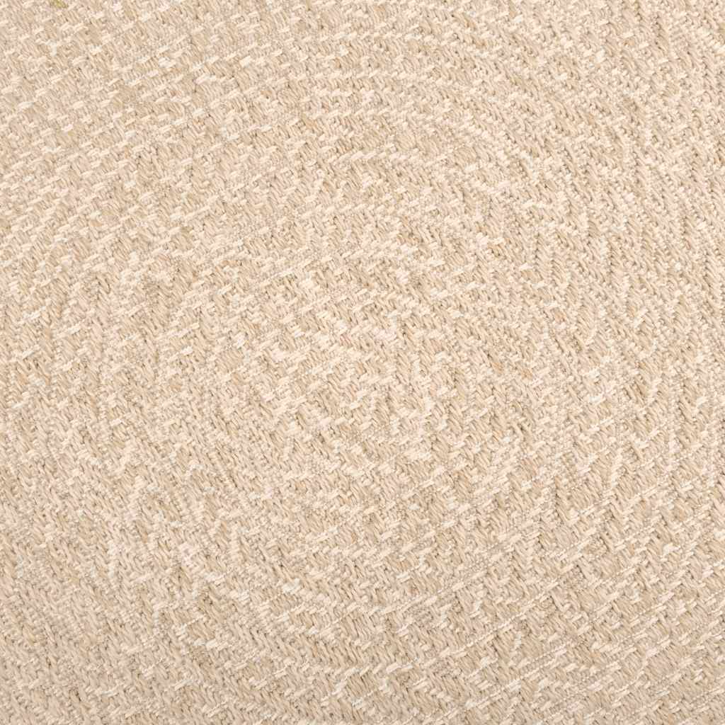 vidaXL Rug ZIZUR Beige 80x150 cm Jute Look Indoor and Outdoor