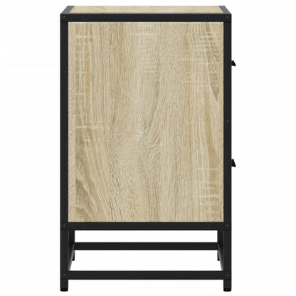 vidaXL Bedside Cabinets 2 pcs Sonoma Oak 40x31x50 cm Engineered Wood