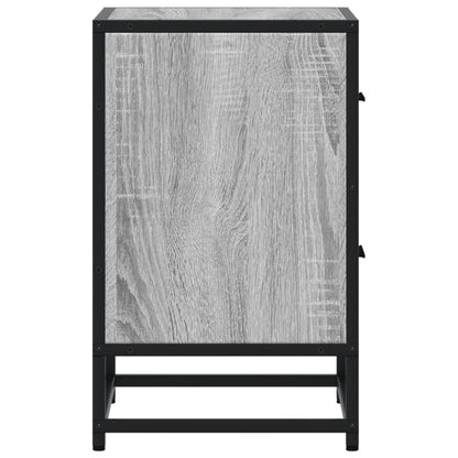 vidaXL Bedside Cabinets 2 pcs Grey Sonoma 40x31x50 cm Engineered Wood