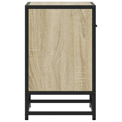 vidaXL Bedside Cabinet Sonoma Oak 40x31x50 cm Engineered Wood