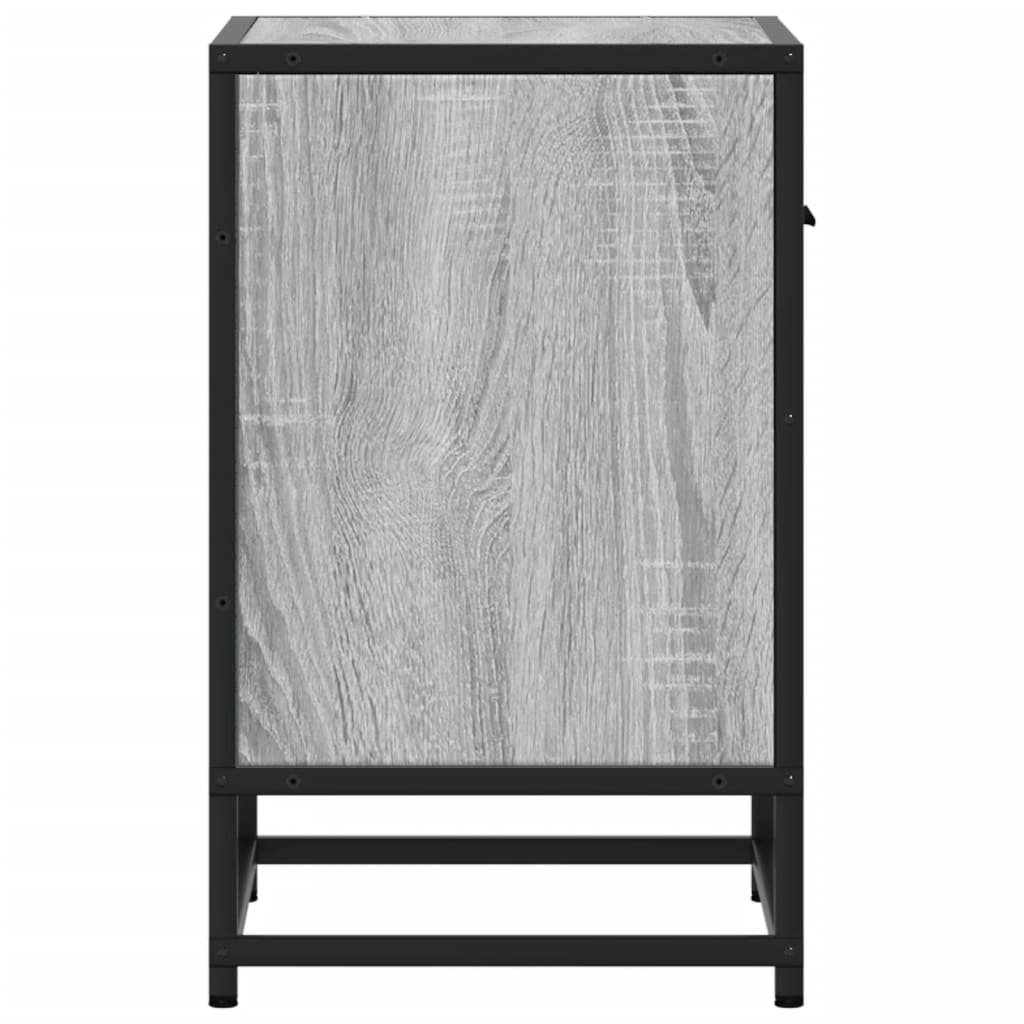 vidaXL Bedside Cabinets 2 pcs Grey Sonoma 40x31x50 cm Engineered Wood