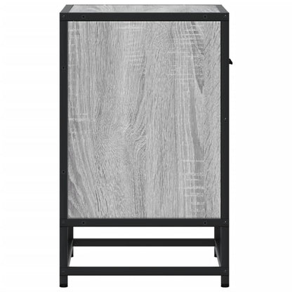 vidaXL Bedside Cabinets 2 pcs Grey Sonoma 40x31x50 cm Engineered Wood