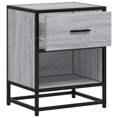 vidaXL Bedside Cabinets 2 pcs Grey Sonoma 40x31x50 cm Engineered Wood