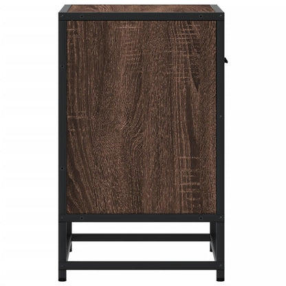 vidaXL Bedside Cabinets 2 pcs Brown Oak 40x31x50 cm Engineered Wood