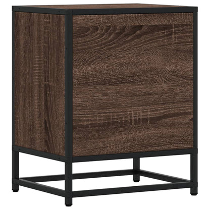 vidaXL Bedside Cabinets 2 pcs Brown Oak 40x31x50 cm Engineered Wood