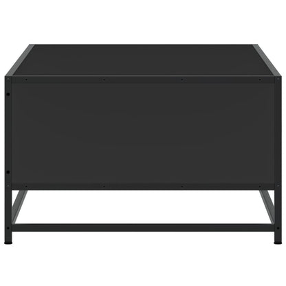 vidaXL Coffee Table Black 100x57x35 cm Engineered Wood and Metal