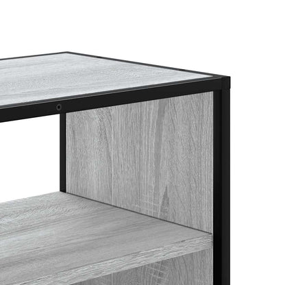 vidaXL TV Cabinet Grey Sonoma 60x31x39,5 cm Engineered Wood and Metal