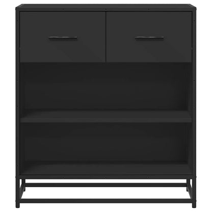 vidaXL Sideboard Black 68x35x76 cm Engineered Wood
