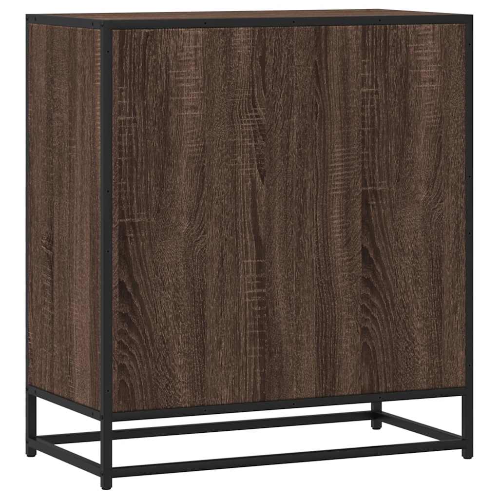 vidaXL Sideboard Brown Oak 68x35x76 cm Engineered Wood