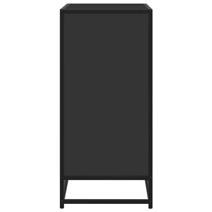 vidaXL Sideboard Black 68x35x76 cm Engineered Wood