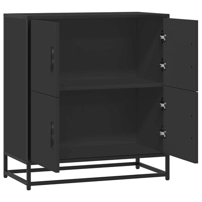 vidaXL Sideboard Black 68x35x76 cm Engineered Wood